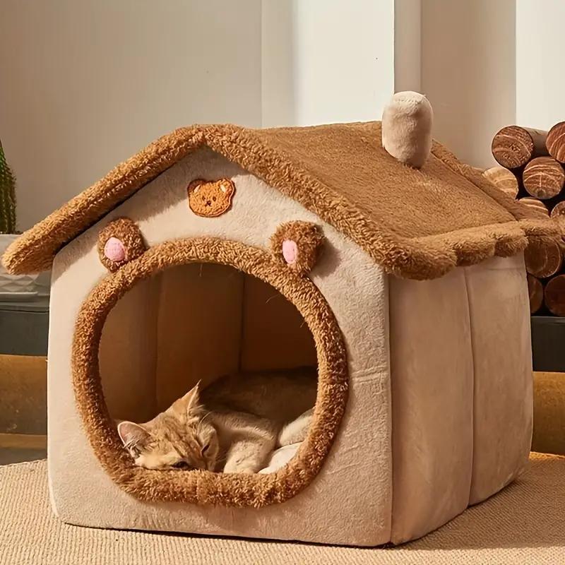 1pc Pet Bed House For Cats